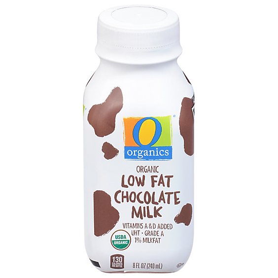 O Organics Milk Aseptic Chocolate Low Fat - 9-8 FZ