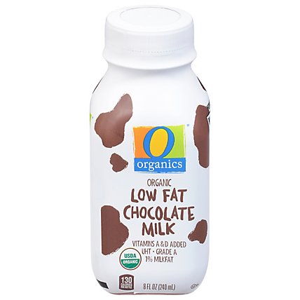 O Organics Milk Aseptic Chocolate Low Fat - 9-8 FZ - Image 1