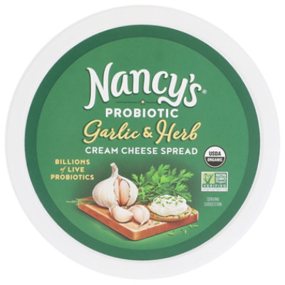 Nancys Cream Cheese Garlic & Hrb Organic - 8 OZ - Image 5