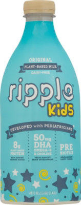 Ripple Milk Plant Based Kids - 48 OZ - Image 2