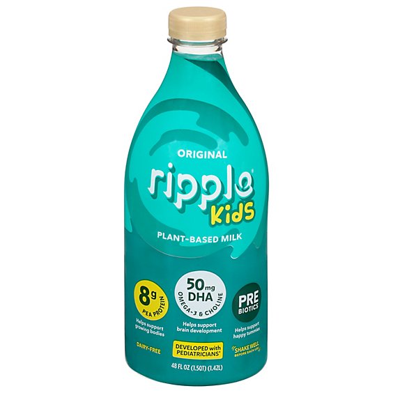 Ripple Milk Plant Based Kids - 48 OZ