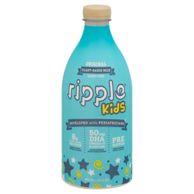 Ripple Kids Unsweetened Original Milk Alternative - 48 fl oz