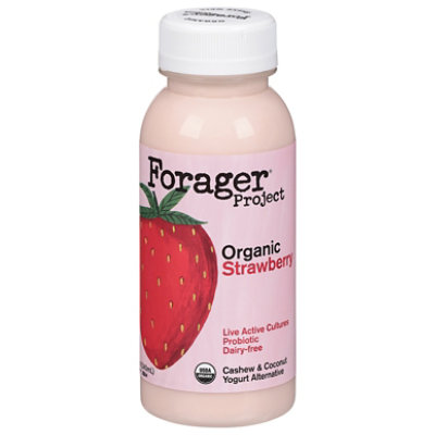 Forager Drinkable Cshwmlk Yogurt Strwbry - 8 OZ - Image 2