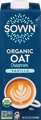 Sown Oat Creamer Vanilla - 32 OZ - Image 2