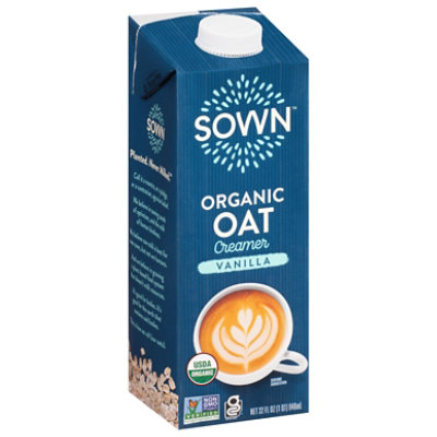 Sown Oat Creamer Vanilla - 32 OZ - Image 1