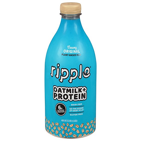 Ripple Milk Oatmilk Protein - 48 OZ