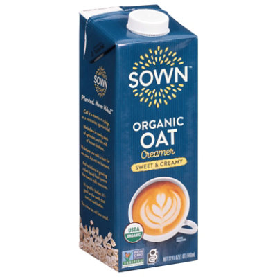 Sown Oat Creamer Sweet & Creamy - 32 OZ - Image 1