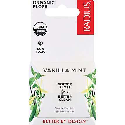 Radius Floss Vanilla Mint Organic - 55 YD - Image 2
