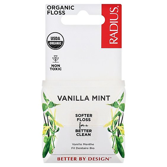 Radius Floss Vanilla Mint Organic - 55 YD