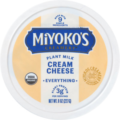 Miyoko's Creamery Everything Plant Milk Cream Cheese - 8 Oz - Image 3