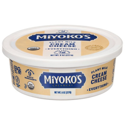 Miyoko's Creamery Everything Plant Milk Cream Cheese - 8 Oz - Image 1