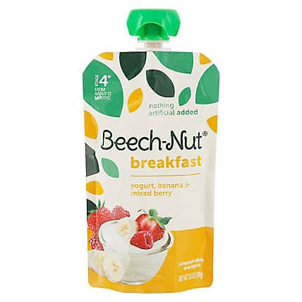 Beechnut Stg 4 Bfst Yogurt Banana Mx Ber - 3.5 OZ - Image 3