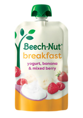 Beechnut Stg 4 Bfst Yogurt Banana Mx Ber - 3.5 OZ - Image 1