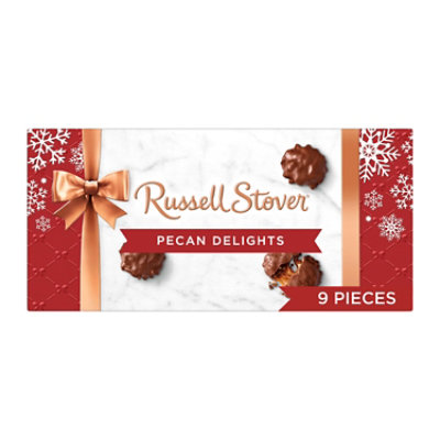 Russell Stover Milk Chocolate Pecan Delights Bowline - 8.1 OZ