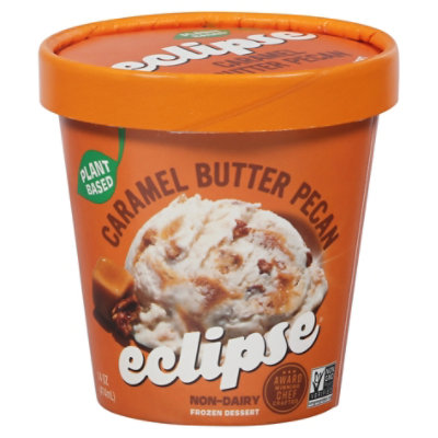 Eclipse Caramel Butter Pecan Non-Dairy Frozen Dessert - 14 Oz. - Image 2