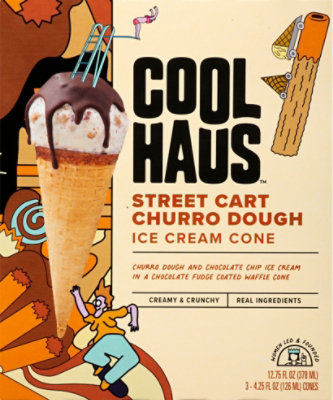 Coolhaus Ice Cream Cone Churro Dough - 12.75 OZ - Image 6