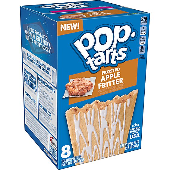 Kellogg's Pop-Tarts Frosted Apple Fritter Toaster Pastries 18 Count - 13.5 Oz