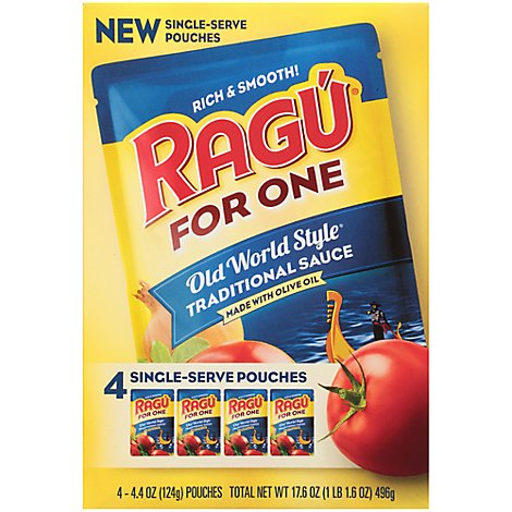 Ragu For One Old World Style Sauce - 17.6 Oz