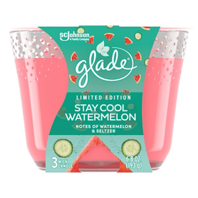 Glade Stay Cool Watermelon Limited Edition Automatic Spray Air Freshener Refills - 6.2 Oz