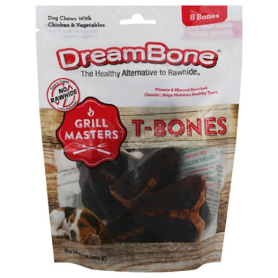 DreamBone Grill Masters Sm Tbone - Each