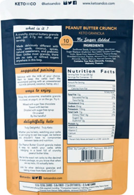 Keto & Co Granola Peanut Butter - 10 OZ - Image 6