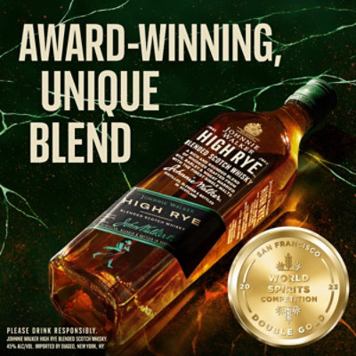 Johnnie Walker High Rye Blended Scotch Whisky - 750 Ml - Image 5