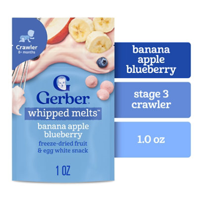 Gerber Natural Whipped Melt Ban Apl Bb - 1 OZ