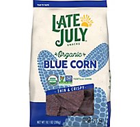 Late July Snacks Organic Blue Corn Tortilla Chips - 10.1 OZ