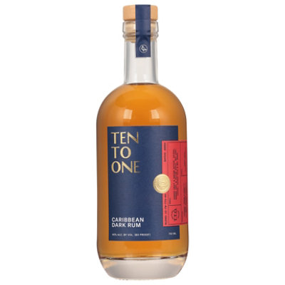 Ten To One Dark Rum - 750 ML