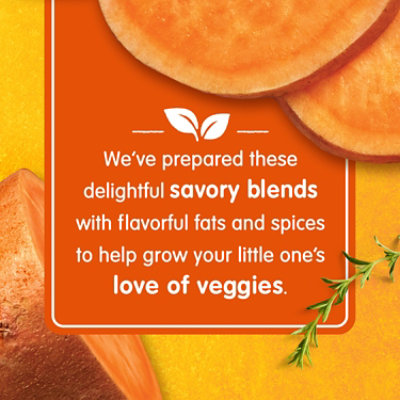 Happy Baby Organics Sweet Potatoes with Olive Oil + Rosemary - 4 Oz - Image 2