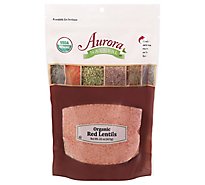 Aurora Natural Organic Red Lentils - 22 Oz