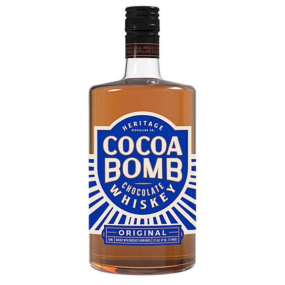 Cocoa Bomb Chocolate Flavored Whiskey - 750 ML