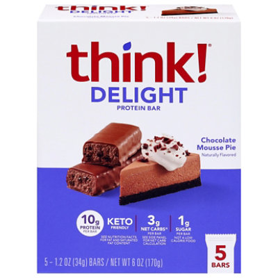 Think Keto Chocolate Mousse - 5-1.2 OZ