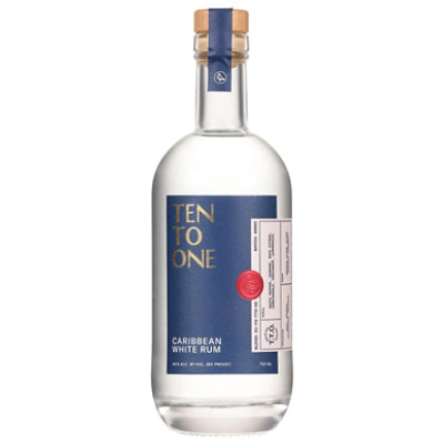 Ten To One White Rum - 750 ML