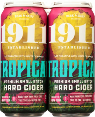 1911 Established Premium Small Batch Tropical Hard Seltzer In Cans - 4-16 Fl. Oz. - Image 2