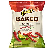 Cheetos Baked Cheese Flavored Snacks Flamin Hot Limon - 2.75 OZ
