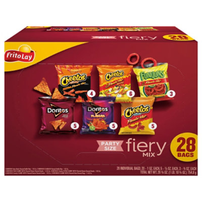 Frito Lay Variety Pack Fiery Mix – 28 Ct - Tom Thumb