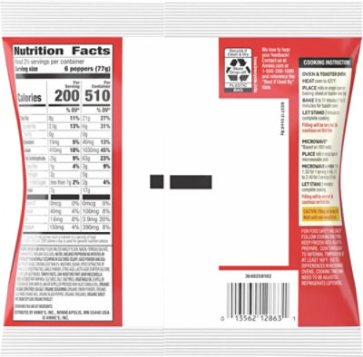 Annies Homegrown Pizza Poppers Pepperoni - 6.8 OZ - Image 5