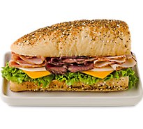 ReadyMeals Ham Roast Beef & Turkey Trio Sandwich - EA