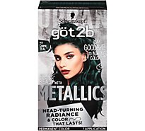 Got2b Metallics M75 Cosmic Teal Permanent Hair Color - Each