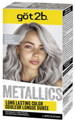 Got2b Metallics M71 Metallics Silver Permanent Hair Color - Each