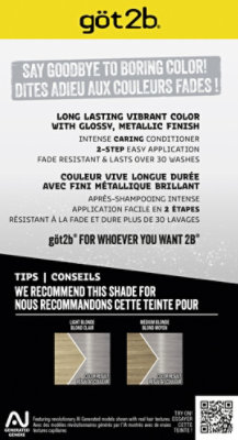 Got2b Metallics M71 Metallics Silver Permanent Hair Color - Each - Image 4