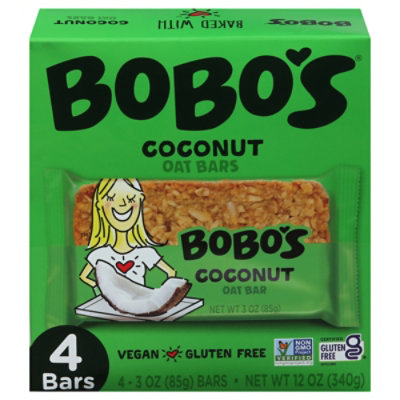 Bobos Oat Bar Coconut Mp - 4-3 OZ - Image 3