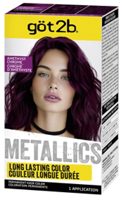 Got2b Metallics M69 Amethyst Chrome Permanent Hair Color - Each
