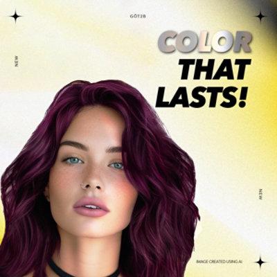 Got2b Metallics M69 Amethyst Chrome Permanent Hair Color - Each - Image 5