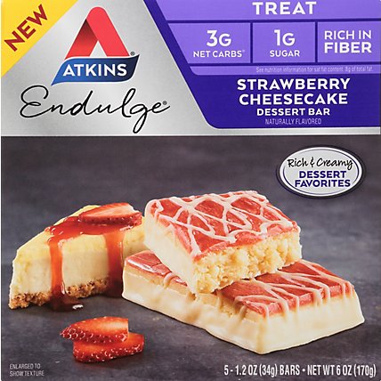 Atkins Endulge Strawberry Cheesecake - 5-1.2 OZ - Image 2