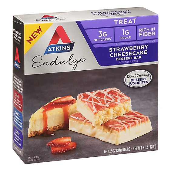 Atkins Endulge Strawberry Cheesecake - 5-1.2 OZ