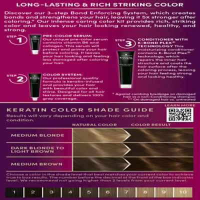 Schwarzkopf Keratin Color 6.0 Delicate Praline Permanent Hair Color Cream - Each - Image 8