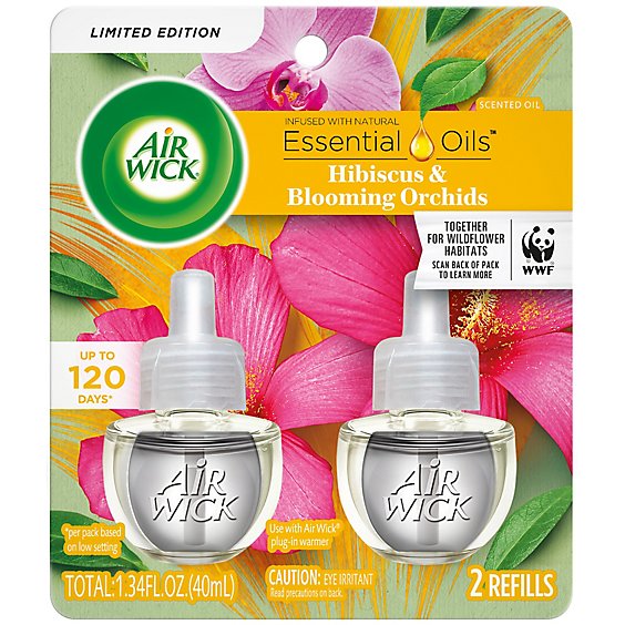 Air Wck Scnt Oil Rfl Hibiscus And Blooming Orchids - 1.34 FZ
