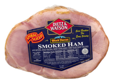 Dietz & Watson Ham Spiral Cut Half - 8 Lb - Image 1